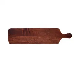 Купить блюдо деревянное 60х14,8см, с ручкой, buffet wood zcawwpd1 – цена от завода, доставка до двери | RuOborudovanie.ru