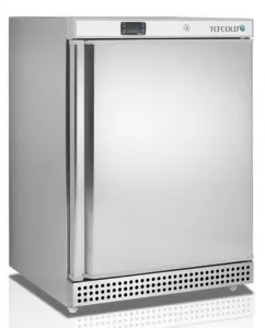 Шкаф морозильный Tefcold UF200S на 200л нерж. с глух.дверью – купить в Москве по цене завода