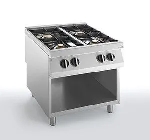 Плита газовая 4 конфорочная 900 серии Apach Chef Line Slrrg89Cs – купить в Москве по цене завода