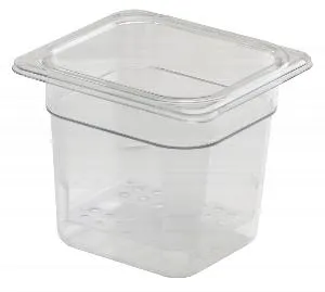 Гастроемкость Cambro 1/6-15 с перфорированной вставкой 65Clrcw 135 – купить в Москве по цене завода