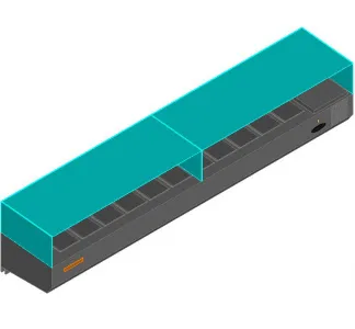 Витрина для ингридиентов Hicold VRTG2280 для стола Hicold Pz3 – купить в Москве по цене завода
