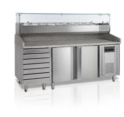 Купить стол для пиццы tefcold pt1310 + vk38-200 в Москве – цена завода, доставка до двери | RuOborudovanie.ru