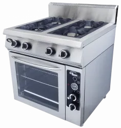 Купить плита газовая 4 горелки grill master ф4пдг/800(г) с полностью газовой духовкой в Москве – цена завода, доставка до двери | RuOborudovanie.ru