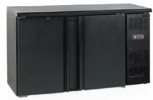 Шкаф холодильный с глухой дверью Tefcold Cbc210 барный черный – купить в Москве по цене завода