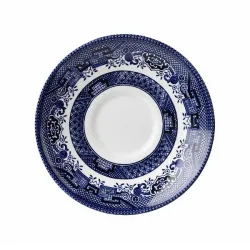 Купить блюдце 14,1см vintage prints, цвет georgian blue willow bwlgts1 – цена от завода, доставка до двери | RuOborudovanie.ru
