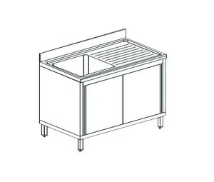 Ванна моечная Apach Chef Line Ls136-54Rwsd – купить по цене завода