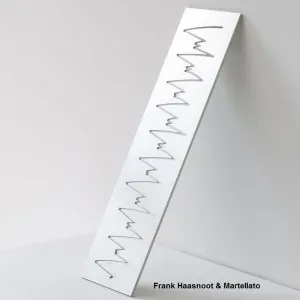 Трафарет для декора "Template Heartbeat" 30Х8,4СМ, нерж.сталь, дизайн - Frank Haasnoot 20Fh53 – купить по цене завода