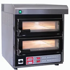 Купить печь подовая eurochef pizzachef mp4 электрическая 2-камерная с подом 39*39 см в Москве – цена завода, доставка до двери | RuOborudovanie.ru