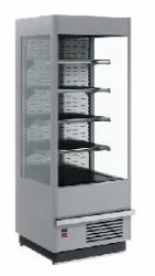 Купить горка холодильная fс 20-07 vm 0,7-2 9006-9005 (carboma cube 1930/710 вхсп-0,7) серебрист/черн в Москве – цена завода, доставка до двери | RuOborudovanie.ru