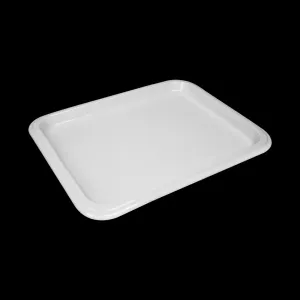 Гастроемкость керамическая Corone GN 1/2 330х268х20 мм белая [LQ-QK15076] – купить в Москве по цене завода