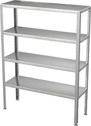 Стеллаж СТК-С- 600.400.1600-02-Н (СТКН-600/400) – купить в RuOborudovanie.ru с доставкой до двери Купить стеллаж стк-с- 600.400.1600-02-н (сткн-600/400) – цена от завода, доставка до двери | RuOborudovanie.ru