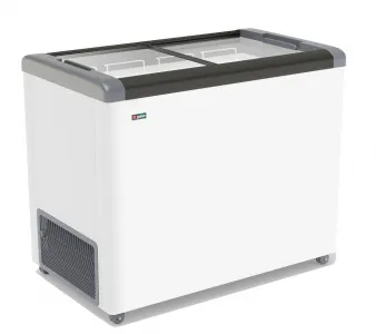 Ларь морозильный Frostor Gellar FG350C прямое стекло серый – купить в Москве по цене завода