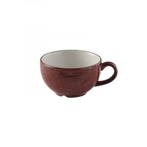 Чашка Cappuccino 227МЛ Stonecast Patina, цвет Rust Red Parecb201 – купить по цене завода