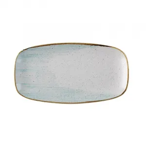 Блюдо прямоугольное Chefs 35,5Х18,9СМ, без борта, Stonecast Accents, цвет Duck Egg Blue Asdexo141 – купить по цене завода