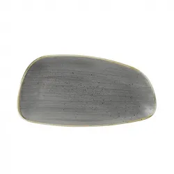 Купить блюдо сервировочное chefs geo 30х15,5см, без борта, stonecast, цвет peppercorn grey spgsge301 – цена от завода, доставка до двери | RuOborudovanie.ru