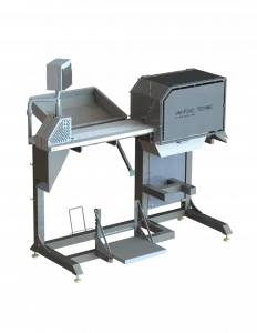 Машина Uni-Food Technic SP60J для отделения остатков мяса от хребта рыбы – купить в Москве по цене завода