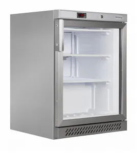 Шкаф морозильный Tefcold UF200SG на 200л нерж. барный со стеклом – купить в Москве по цене завода