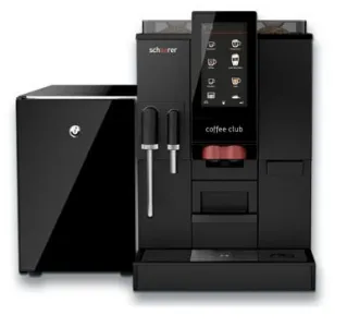 Кофемашина-суперавтомат Schaerer Coffee Club + холод-к на 1 вид молока, подкл.к водопроводу – купить по цене завода