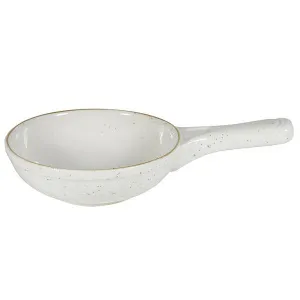 Сковорода "Wok" D 14СМ 0,37Л, порционная, Stonecast, цвет Barley White Swhspn11 – купить в Москве по цене завода