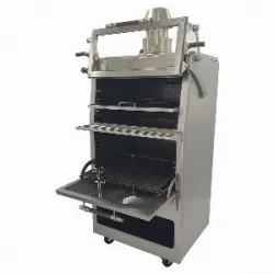 Купить гриль-печь bbqfire br-90d silver sd/ed в Москве – цена завода, доставка до двери | RuOborudovanie.ru
