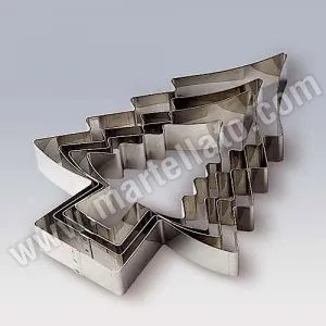 Форма кондитерская "ЕЛОЧКА" 24Х19СМ H4См, нерж.сталь 14H4X24 – купить по цене завода