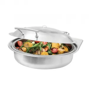 Мармит-чафиндиш Rosseto Sm289 нерж.сталь без базы круглый Multi-Chef D42хH17см настольн. – купить в Москве по цене завода