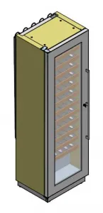Шкаф винный статический Enofrigo Miami Medium Rf T + 3 Dr белый – купить в Москве по цене завода