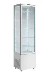 Витрина холодильная барная Koreco RTC 280L, 270 л с распашной дверью, 5 полок – купить в Москве по цене завода