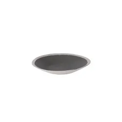 Купить тарелка глубокая 20см h4см, керамика, цвет anthracite, reflets d'argent 963598 – цена от завода, доставка до двери | RuOborudovanie.ru