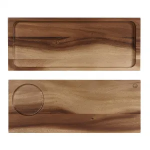 Блюдо деревянное 41Х16,5СМ, двухстороннее, Buffet Wood Zcawlwsb1 – купить в Москве по цене завода