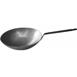 Купить сковорода "wok" d 34см h9,4см 4,75л, белая сталь, серия excalibur 36109f34 – цена от завода, доставка до двери | RuOborudovanie.ru