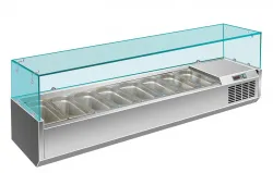 Купить витрина для ингредиентов viatto vrx 1800/330 в Москве – цена завода, доставка до двери | RuOborudovanie.ru