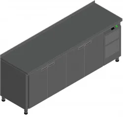 Купить стол с охлаждающим шкафом hicold gn 1111 br3 tn – цена от завода, доставка до двери | RuOborudovanie.ru