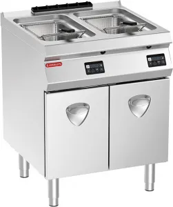 Фритюрница Angelo Po 1G1FR2ED 2 ванны 15+15л, электрическая, цифровая панель – купить в Москве по цене завода
