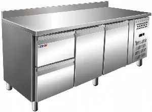 Стол морозильный Cooleq Gn3220Bt бортик 2 ящика+2 двери – купить в Москве по цене завода