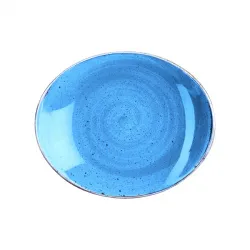 Купить блюдо овальное 19,2см, без борта, stonecast, цвет cornflower blue scfsop71 – цена от завода, доставка до двери | RuOborudovanie.ru
