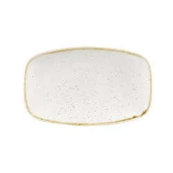 Купить блюдо прямоугольное 20х12,1см, без борта, stonecast, цвет barley white swhsxo71 – цена от завода, доставка до двери | RuOborudovanie.ru