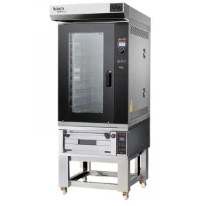 Печь конвекционная Apach K10TlHSE DP+E218PA с подом на подставке без направляющих электр – купить в Москве по цене завода