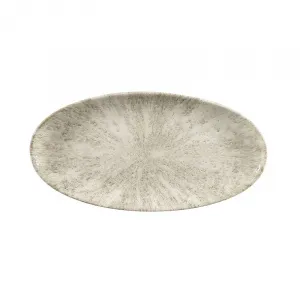 Блюдо овальное Chefs 34,7Х17,3СМ, без борта, цвет Stone Agate Grey, Studio Prints Stagov351 – купить по цене завода