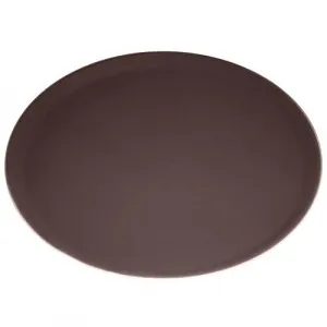 Поднос D 28см серия Jiwins Jw-R1100Ct-Br, коричневый, прорезиненный круглый – купить в Москве по цене завода