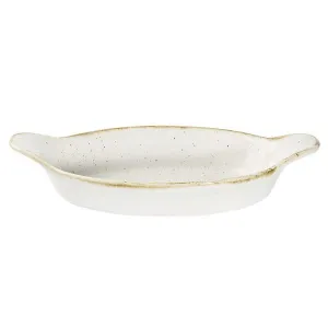 Форма для запекания овальная 23,2Х12,5СМ 0,38Л, с ручками, Stonecast, цвет Barley White Swhsioen1 – купить в Москве по цене завода