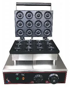 Вафельница Airhot Dm-12 пончик/донатс 12шт. 270x186мм, чугун, электр, настольн. – купить в Москве по цене завода