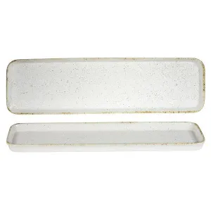 Блюдо сервировочное Gn 2/4 53Х15СМ H2,5См 1,4Л, Stonecast Hints, цвет Barley White Shwhslbd1 – купить по цене завода