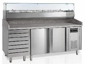 Стол для пиццы Tefcold Pt1310 + Vk38-200 – купить в Москве по цене завода