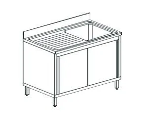 Ванна моечная Apach Chef Line Ls146-54Lwsd – купить по цене завода