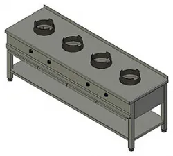 Плита газовая Вулкан-Heidebrenner Ksw04 Wok арт.8789 – купить в Москве с доставкой Купить плита газовая вулкан-heidebrenner ksw04 wok арт.8789 в Москве – цена завода, доставка до двери | RuOborudovanie.ru
