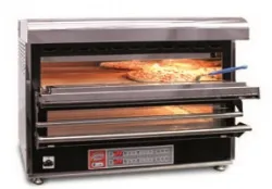 Купить печь для пиццы eurochef pizzachef fp2 подовая электрическая 2-камерная с подом 31х75см – цена от завода, доставка до двери | RuOborudovanie.ru