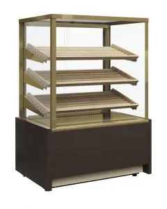 Витрина хлебная Kc70 N 0,6-2 Bread 9006-9005 (хлебная 0,6 Carboma Cube техно) 1802363P без стекла – купить в Москве по цене завода