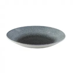 Купить тарелка глубокая 25,5см h3,5см, без борта, цвет raku duo topaz-quartz, studio prints rdtqpd251 – цена от завода, доставка до двери | RuOborudovanie.ru