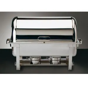 Мармит-чафиндиш Aps 12300Aps 9л S/S Maestro настольный с крышкой Rolltop,67х35х45см – купить в Москве по цене завода